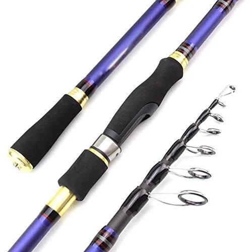 ★レア物 新品未開封 釣竿テレスコピックポータブル望遠鏡、炭素紡糸鋳造、テレスコピック、ルアーロッド、トラベルトラウトロッド、1.8 m/2.1 m/2.4 m/2.7 m ZSMMFDB (カラー:2 【MY1040471687】(36625円)