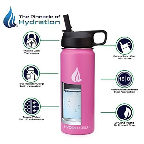 ハイドロセルステンレス製ボトルストロー&広口フタ付き(Fuchsia 18 oz、Fuchsia保護シリコンボトムブーツ、Fuchsia/ホワイトパラコードハンドル、Fuchsiaス ハイドロセルステンレス製ボトルストロー&広口フタ付き Fuchsia oz Fuchsia保護シリコンボトムブーツ Fuchsia/ホワイトパラコードハンドル