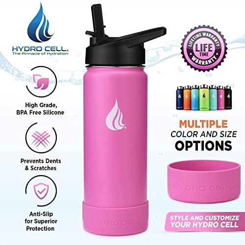 ハイドロセルステンレス製ボトルストロー&広口フタ付き(Fuchsia 18 oz、Fuchsia保護シリコンボトムブーツ、Fuchsia/ホワイトパラコードハンドル、Fuchsiaス ハイドロセルステンレス製ボトルストロー&広口フタ付き Fuchsia oz Fuchsia保護シリコンボトムブーツ Fuchsia/ホワイトパラコードハンドル