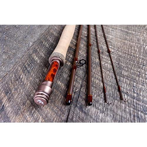 お買い得！ Moonshine Rod Co. ドリフターIIシリーズ フライフィッシングロッド キャリーケースと予備のロッドチップセクション付き 【7679711297】(27033円)