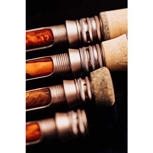 お買い得！ Moonshine Rod Co. ドリフターIIシリーズ フライフィッシングロッド キャリーケースと予備のロッドチップセクション付き 【7679711297】(27033円)