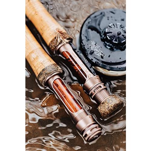 お買い得！ Moonshine Rod Co. ドリフターIIシリーズ フライフィッシングロッド キャリーケースと予備のロッドチップセクション付き 【7679711297】(27033円)