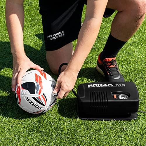 FORZA電動ボールポンプ [120 V] -クイック&イージーサッカーボール/タイヤ空気圧|トリプル圧力計(PSI、KPAおよびBAR)-米国、英国、EUアダプター付属|フレキ FORZA電動ボールポンプ クイック&イージーサッカーボール/タイヤ空気圧|トリプル圧力計 PSI KPAおよびBAR 米国 英国 フレキシブル