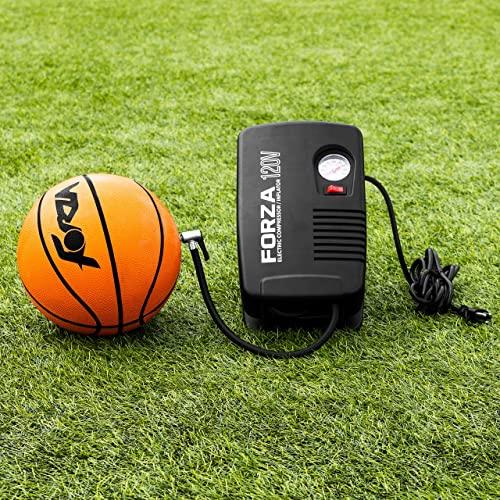 FORZA電動ボールポンプ [120 V] -クイック&イージーサッカーボール/タイヤ空気圧|トリプル圧力計(PSI、KPAおよびBAR)-米国、英国、EUアダプター付属|フレキ FORZA電動ボールポンプ クイック&イージーサッカーボール/タイヤ空気圧|トリプル圧力計 PSI KPAおよびBAR 米国 英国 フレキシブル