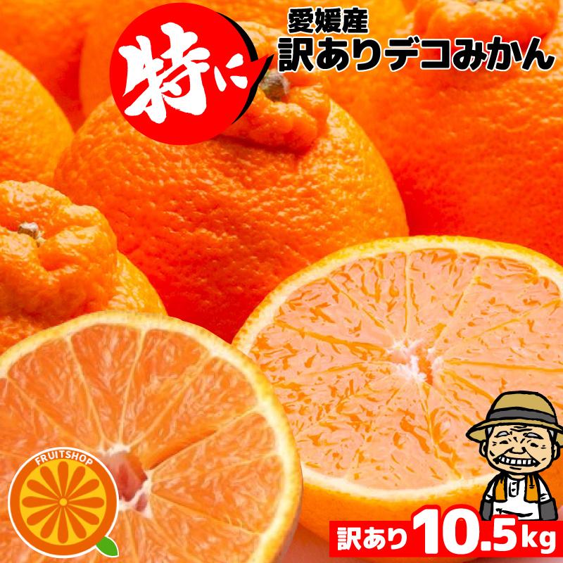 5営業日以内速攻出荷♪愛媛産 特に訳ありデコみかん 10kg(+約0.5kg多め)送料無料(一部地域除く) デコポン でこぽん 不揃い 傷 汚れ有 フルーツ 果物 くだ（Yahoo!・フルーツショップサニー）