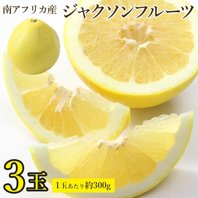 南アフリカ 産 ジャクソン フルーツ 3玉 約 900g ジャクソンフルーツ