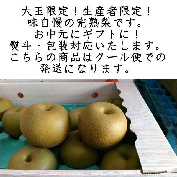 贈答用 梨 ギフト 熊本産 完熟梨（幸水・豊水・秋月・新高） 大玉（5 