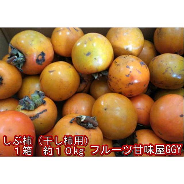 しぶ柿（干柿用）訳あり ご家庭用 熊本産 1箱約10kg（9kg+保証分