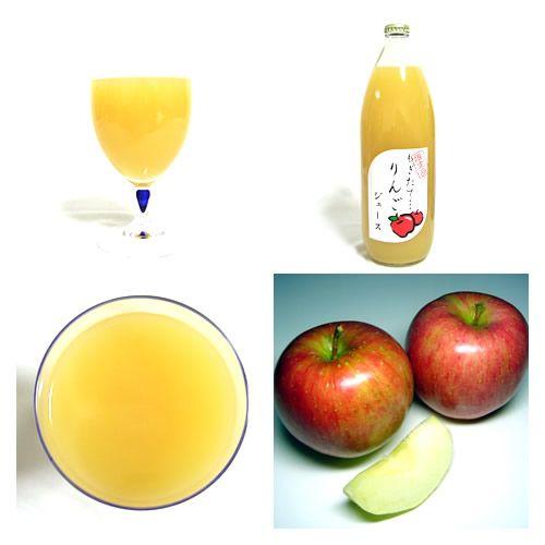 果汁100%りんごジュース【りんごの幸せ1000ml×12本入】無添加・無加糖 りんごの幸せ（ジュース） | ならおかファーム