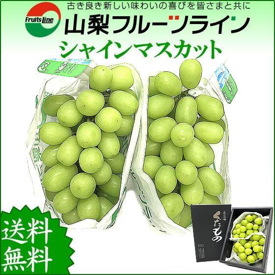 シャインマスカット 贈答用 山梨県産 約1.2kg 秀 2〜3房入 敬老の日