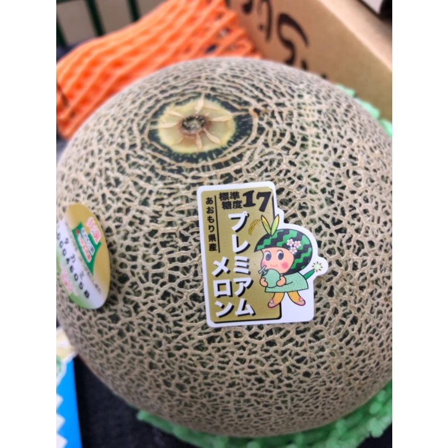 タカミメロン プレミアム 青森産 糖度17度以上 4~6玉入り 約8kg : 果物