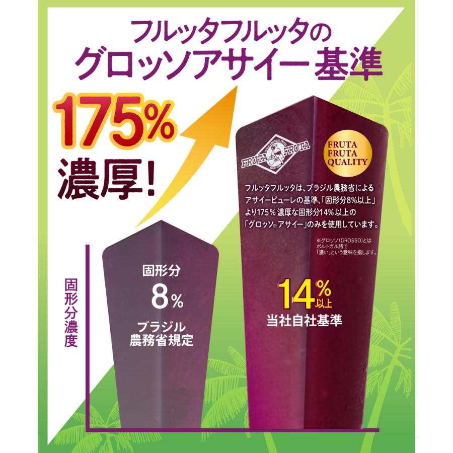 FRUTA 【フルッタフルッタ公式】アサイーピューレ(加糖 FRUTA 【フルッタフルッタ公式】アサイーピューレ(加糖