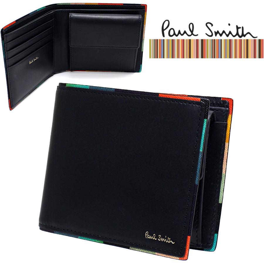 数量は多 アーティストストライプポップ 小銭入れあり 二つ折り財布 財布 メンズ Smith Paul ポールスミス 40代 30代 代 誕生日 お祝い プレゼント 人気 ブランド 新品 ウォレット 専用箱付 Psc514 紳士 紺 ネイビー レザー 本革 財布 Www Nepalmountaintrekkers Com