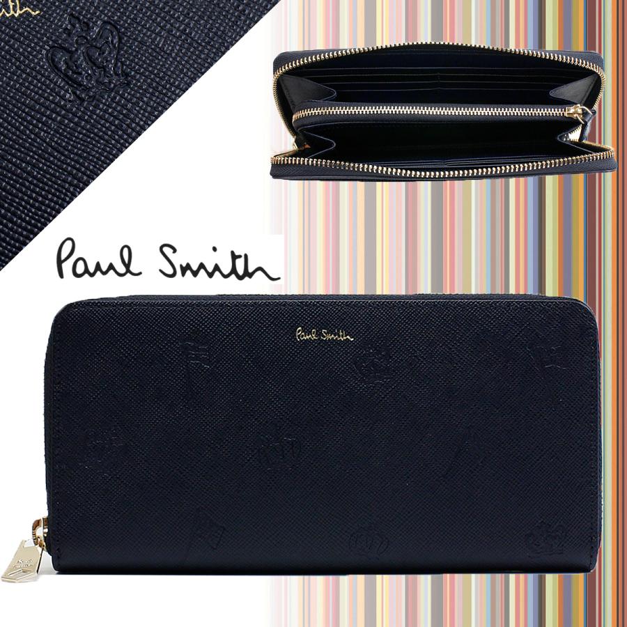 人気no 1 新品 正規品 専用箱付 財布 ウォレット レザー ラウンドファスナー ポールドローイング Smith Paul 長財布 メンズ ポールスミス 40代 30代 代 お祝い プレゼント 人気 ブランド 財布