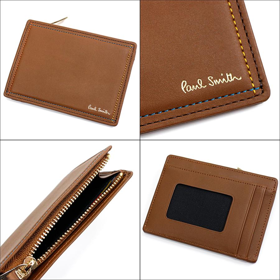 ポールスミス Paul Smith メンズ パスケース 定期入れ 小銭入れ付き ...