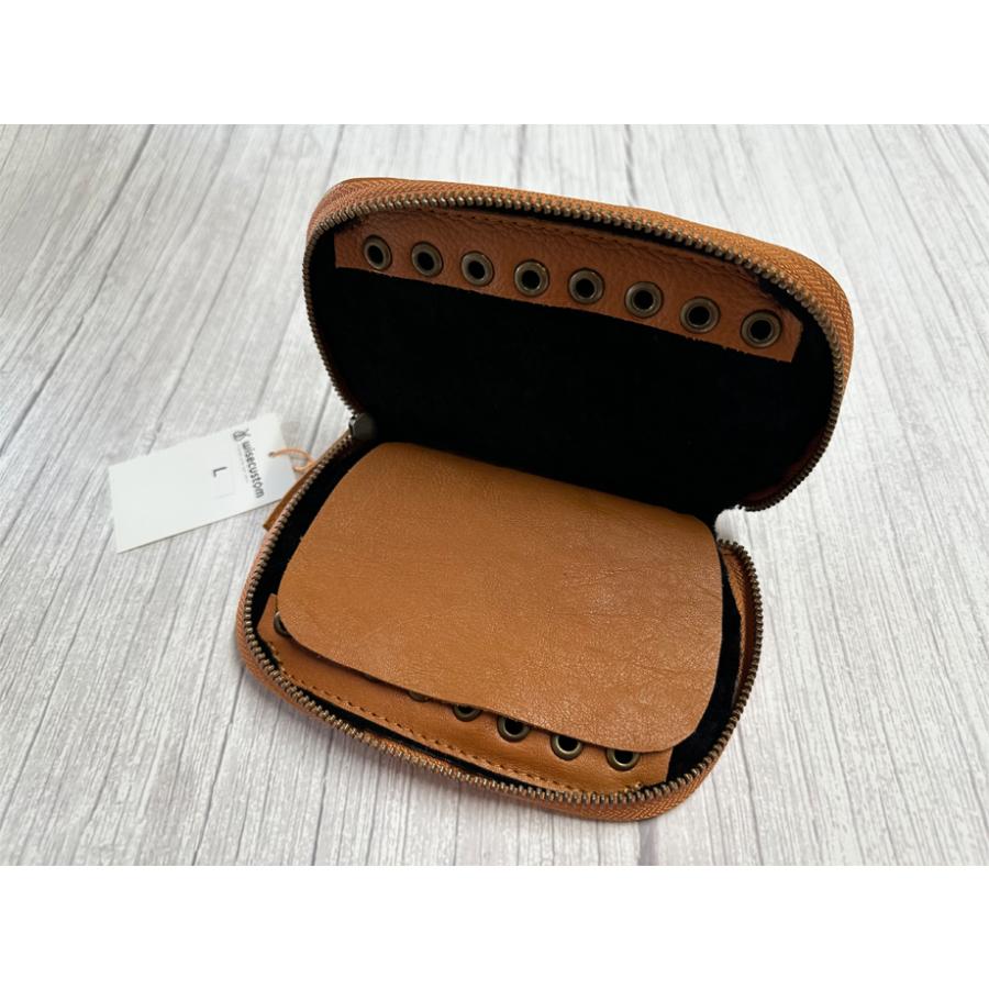 釣り   釣り小物   ワイズ   WISE WISE CUSTOM ワイズカスタム レザーワレット L : ふるきん釣具店 Yahoo