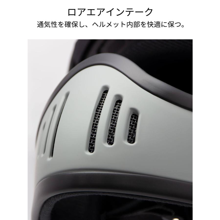 バイク ヘルメット フルフェイス バイザーセット 零ONE ZERO1 レトロ