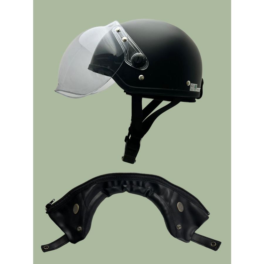 200円 OFFクーポン】バイクヘルメット ハーフ 原付 スクーター ハーフ