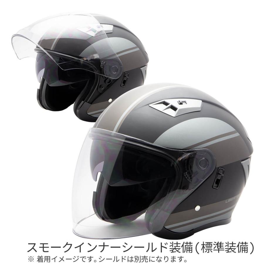 LB-02 リベルタ インナーシールド スモーク サングラスシールド / 交換