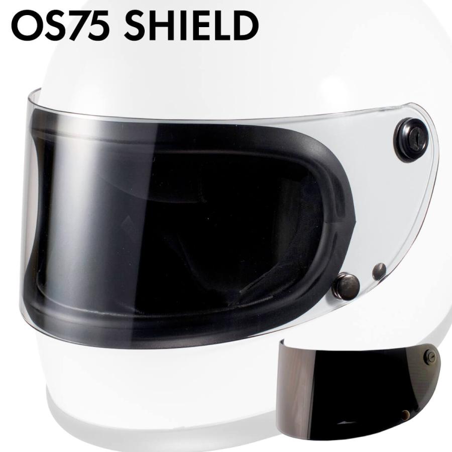 OS75 スペアシールド クリア (標準装備カラー) スモーク / 交換 OS75 スペアシールド クリア (標準装備カラー) スモーク / 交換