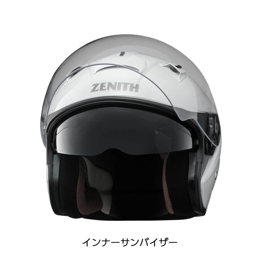 バイク ヘルメット ジェット ワイズギア ヤマハ YJ-14 ZENITH ゼニス レディース 女性 / ヤマハ純正 バイクヘルメット ヤマハヘルメット Y's GEAR YAMAHA YJ14｜fs-japan｜10