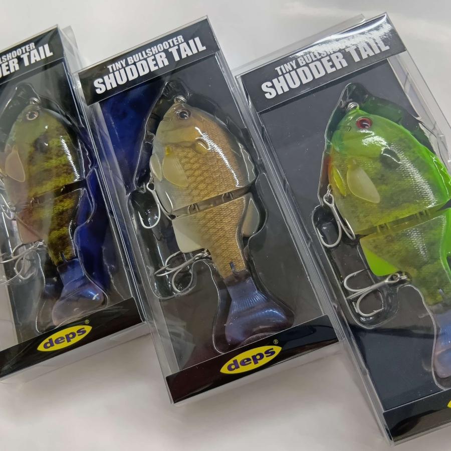 新製品　デプス　deps タイニーブルシューター　シャダーテール　２色セット　② deps デプス タイニーブルシューター シャダーテール : 坂井釣具