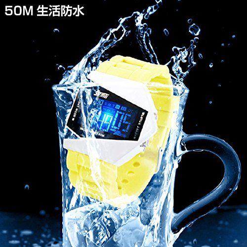 メンズステルス 並行輸入 ハイクラス 50m防水 LED腕時計(BLACK) オシャレ腕時計 かっこいい 個性的 変り種ウォッチ【Skmei正規品】 |  | 02