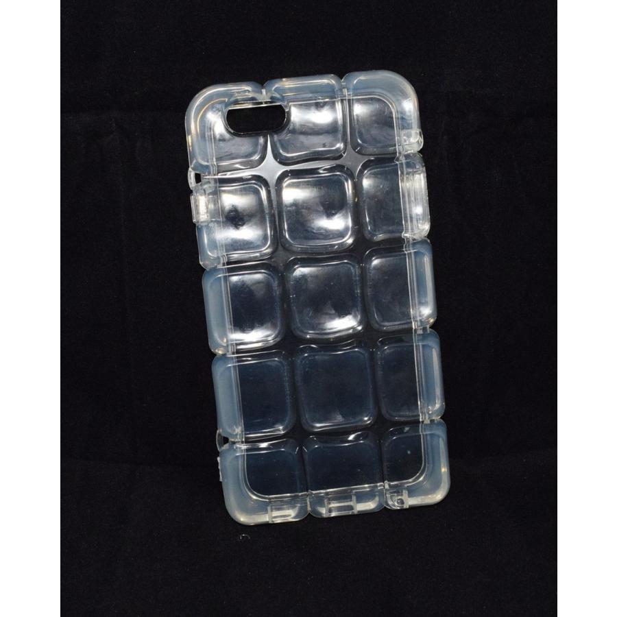 iPhone 6 - 4.7インチ用ケース（カバー）アイスブロック おしゃれチェーンストラップ付きTPU ケース クリア (クリア) |  | 02