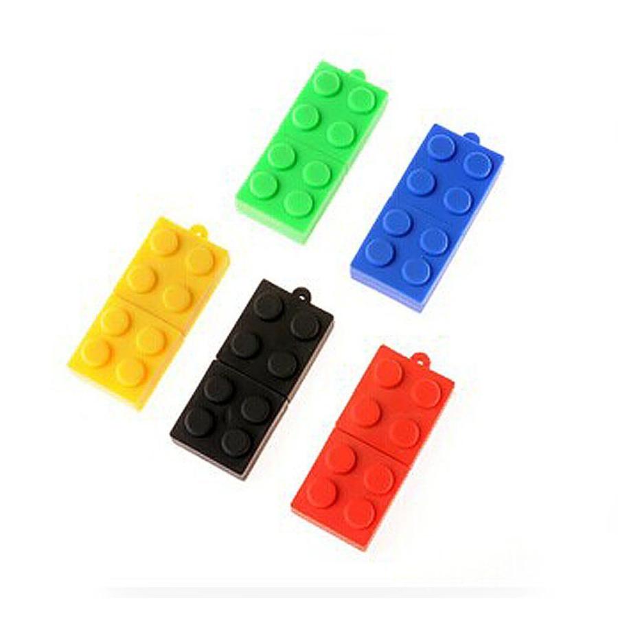 ブロック型　USBフラッシュメモリ　記録　容量32G　シリコン　おしゃれ　【イエロー】 |  | 02