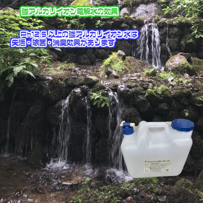 強アルカリイオン電解水8L【Ph12.5】（強アルカリイオン電解水2L×4