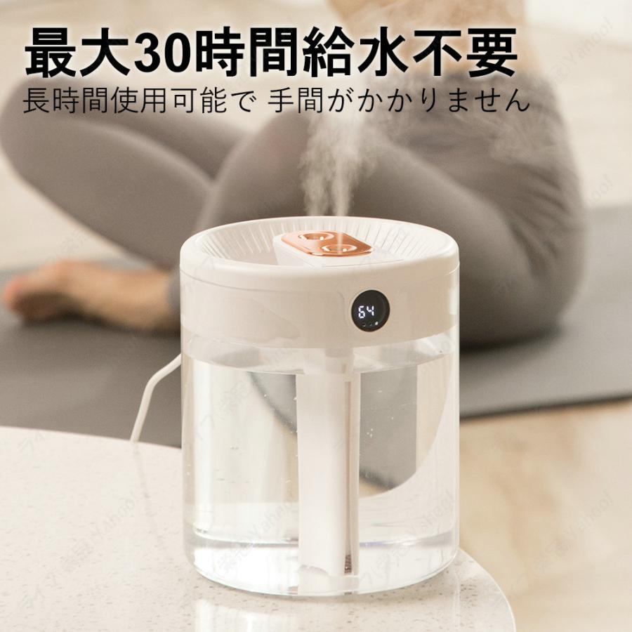 加湿器 卓上 超音波式 大容量 上部給水 省エネ 卓上加湿器 静音 除菌