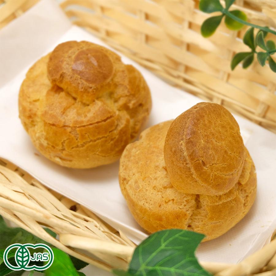 初回限定 Skos合同会社 クール冷凍 8個入り 有機 青森県 有機jas原料 シュークリーム エクレア