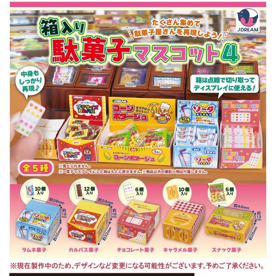 箱入り駄菓子マスコット4 全5種セット Jドリーム コンプリート 【2月