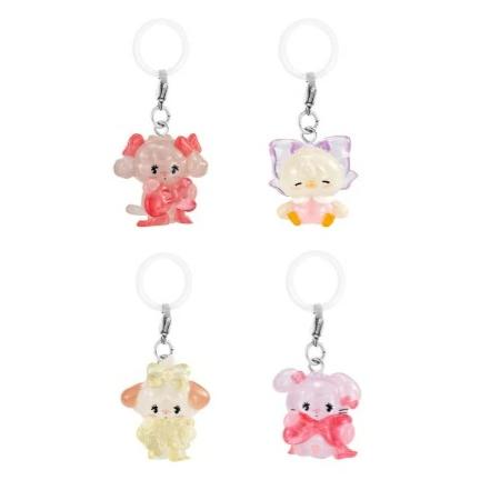 mikko characters めじるしアクセサリー 4種セット BANDAI 【在庫品
