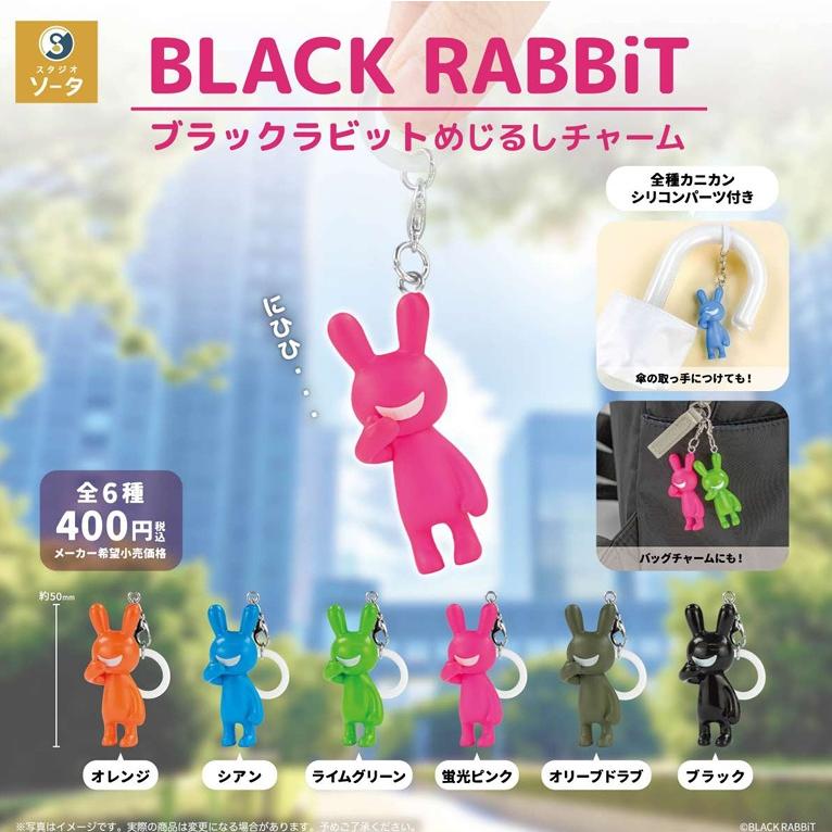 BLACK RABBiT （ブラックラビット） めじるしチャーム カプセル版 全6