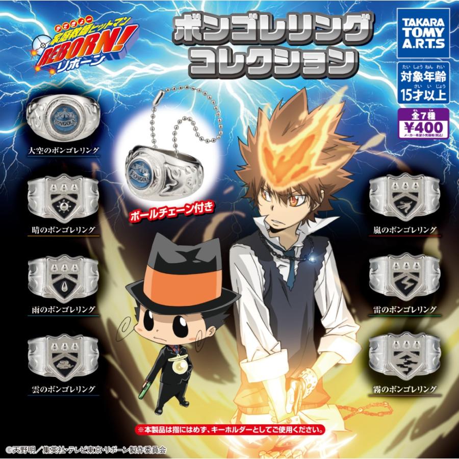 家庭教師ヒットマン REBORN ボンゴレリングコレクション 全7種セット