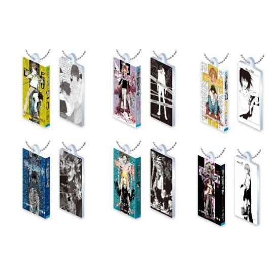 デスノート DEATH NOTE Comics Charm Collection 01 6種セット BANDAI