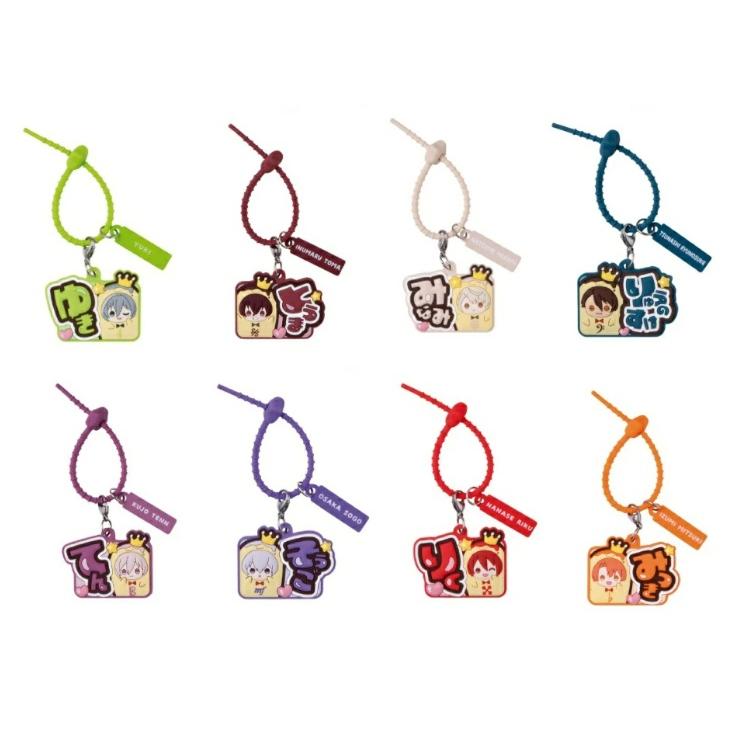 【リクエスト品】カラフルチャームセット アイドリッシュセブン ぷっくりカラフルマルチチャーム 8種セット