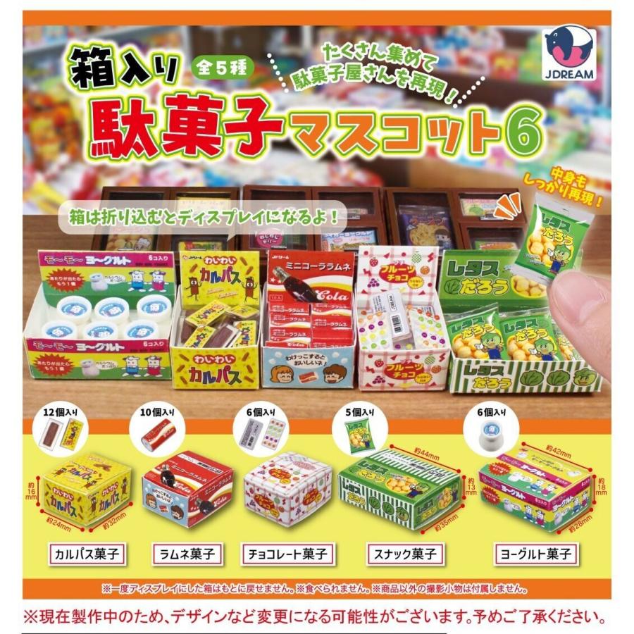 箱入り駄菓子マスコット 全5種セット 【2026年5月予約/コンプリート