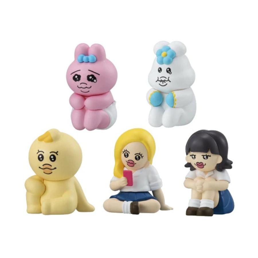 おぱんちゅうさぎ＆んぽちゃむ まちぼうけ 全5種セット BANDAI