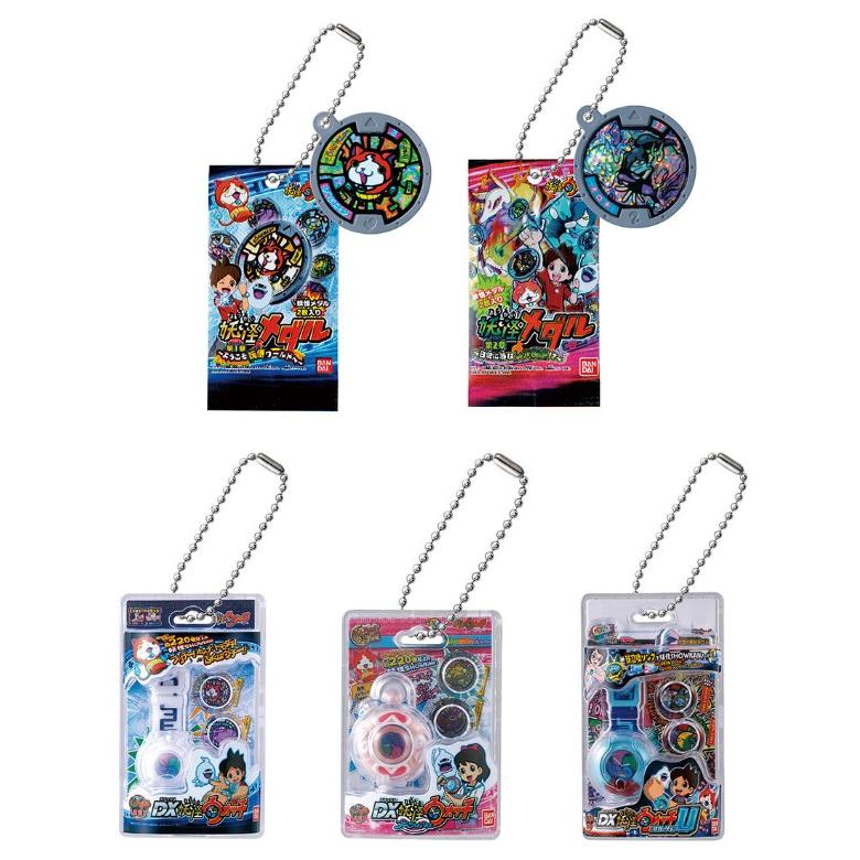 妖怪ウォッチ ミニチュアパッケージコレクション 全5種セット BANDAI