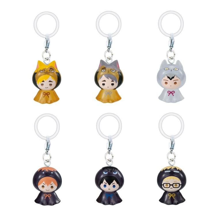 ハイキュー!! めじるしアクセサリー アニマルver.1 全6種セット BANDAI