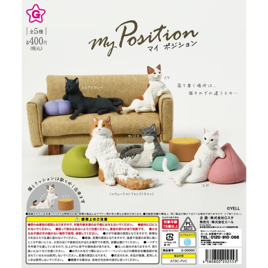 my Position（マイポジション） 全5種セット 【2026年6月予約