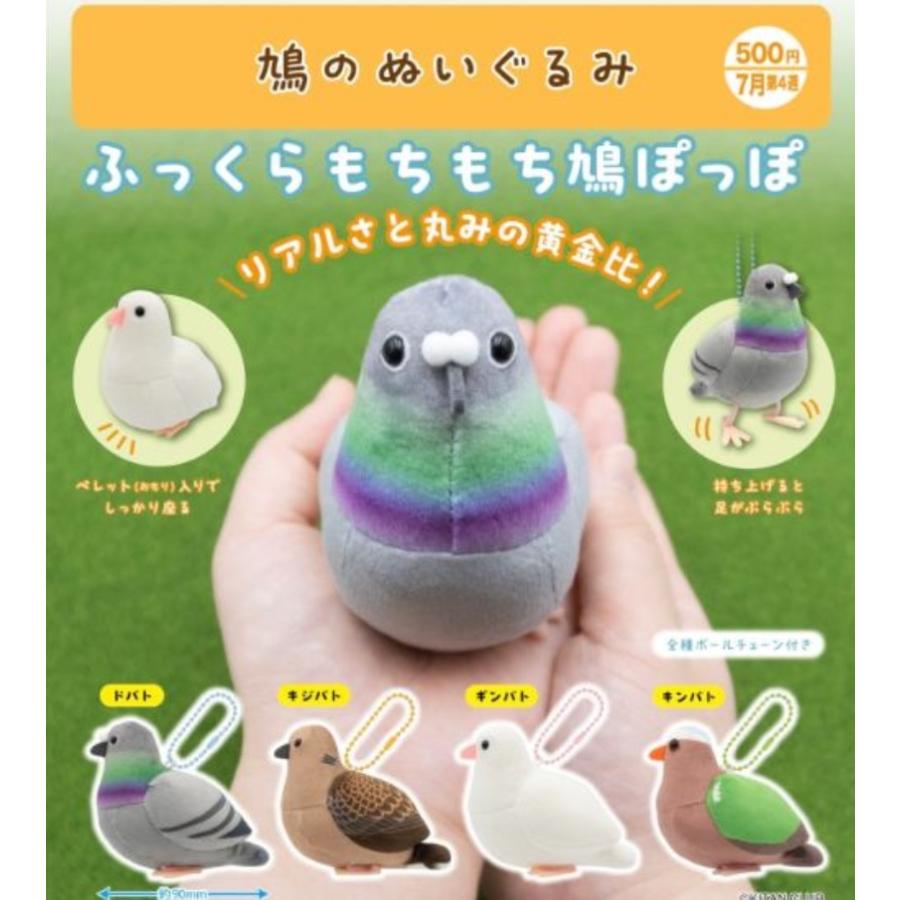 鳩のぬいぐるみ 全4種セット 【2026年7月予約/コンプリート】 : F&S