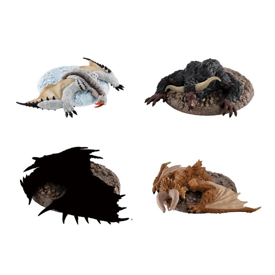 モンスターハンター 捕獲し隊3 シークレット入り4種セット BANDAI