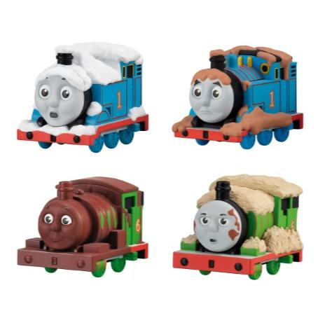 きかんしゃトーマス ならぶんです。 全4種セット BANDAI コンプリート 