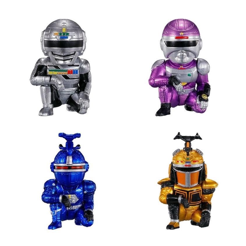 まちぼうけ メタルヒーローの場合 全4種セット BANDAI コンプリート