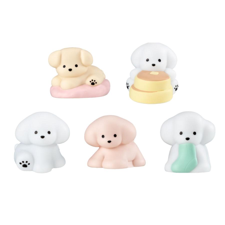 いろんないぬのライトマスコット illustration by てらおかなつみ 全5