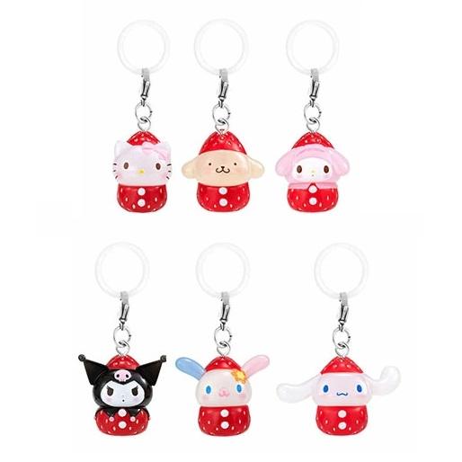 サンリオキャラクターズ いちごめじるしアクセサリー 全6種セット