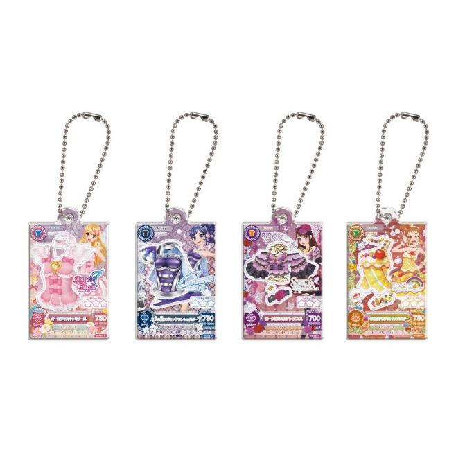 アイカツ！ だれでもアイドル活動アクリルチャーム3 4種セット BANDAI